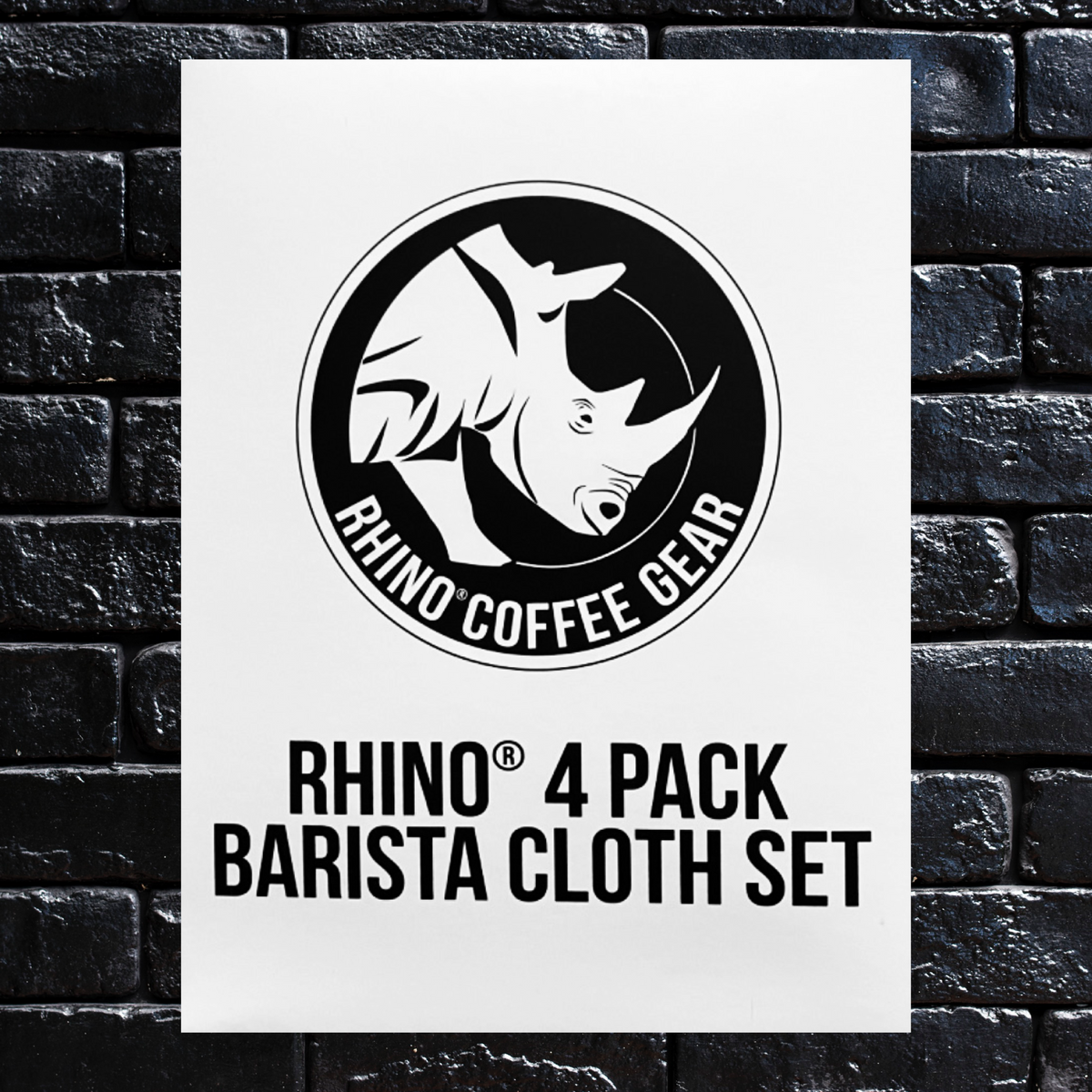 Rhinowares Barista Cloth Set (4 Pack)